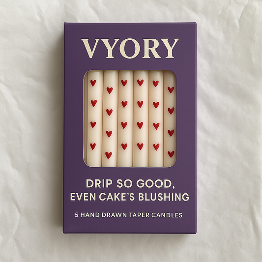 Pinterest-perfect Birthday Candles (Small candles 7 inch)