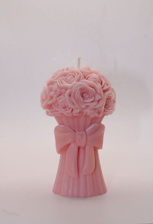 Bouquet Shaped Scented Candle – Elegant Floral Design, Perfect for Gifting & Home Décor