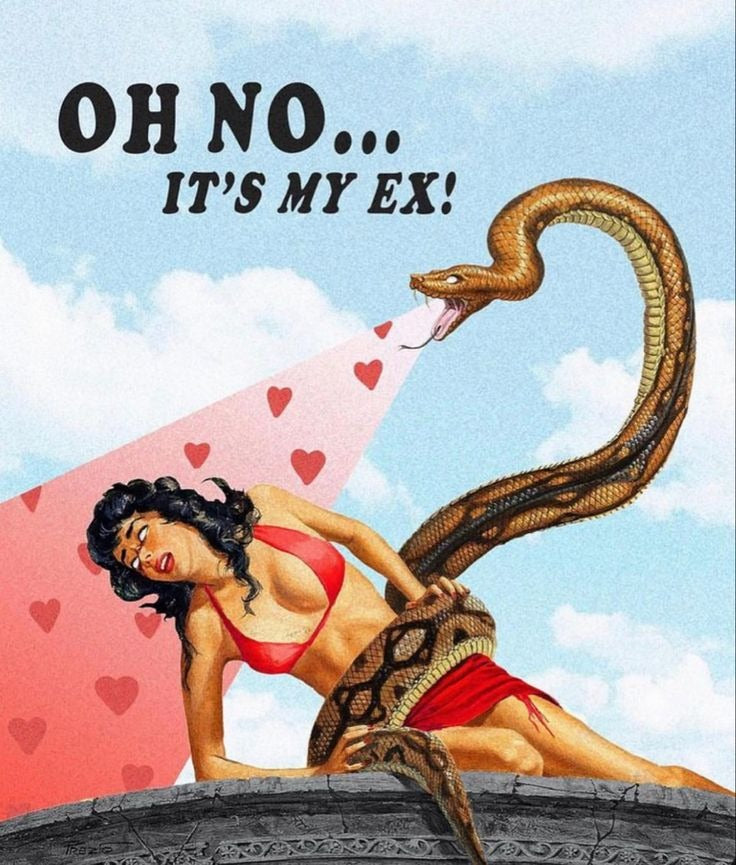 OH NO.. It's My Ex! (Pack of sticker 4)